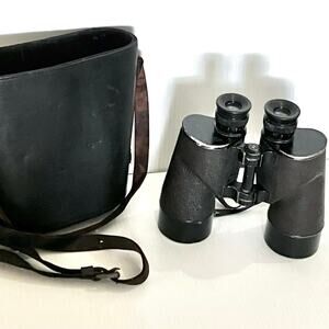 WW2 US Navy 1941 BU Ships Mark 2 Mod 0 7 X 50 Binoculars & Case Bausch & Lomb